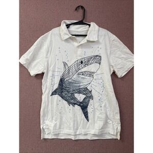 Children's Place Shark Polo Boys Large 10/11